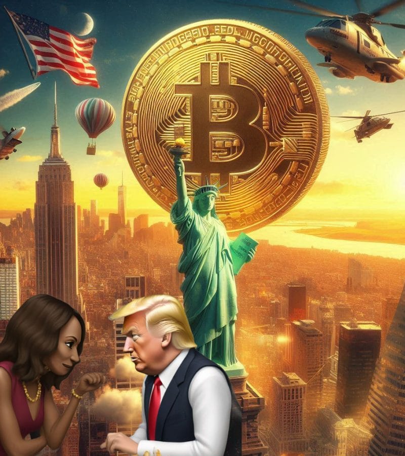 Bitcoin Catat Rekod Tertinggi $75,000 ketika Pilihan Raya AS